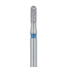 Round End Cylinder Diamond Bur, 1.4mm Ø, Medium, FG - 838-014-FG - Avtec Dental