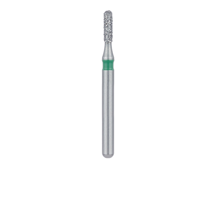 Round End Cylinder Diamond Bur, 1.2mm Ø, Coarse, FG - 838G-012-FG - Avtec Dental