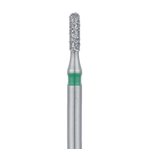 Round End Cylinder Diamond Bur, 1.2mm Ø, Coarse, FG - 838G-012-FG - Avtec Dental