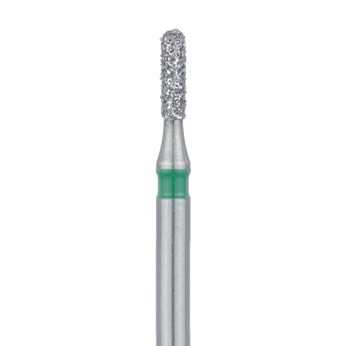 Round End Cylinder Diamond Bur, 1.2mm Ø, Coarse, FG - 838G-012-FG - Avtec Dental