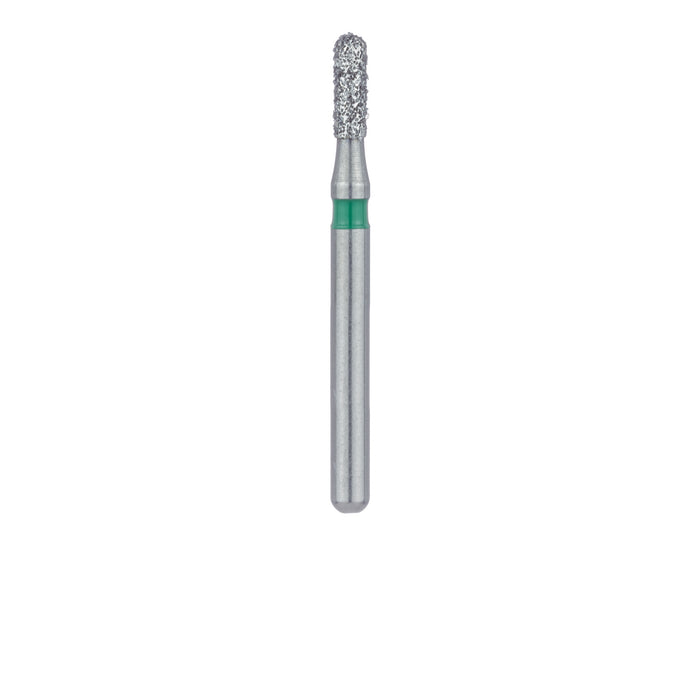 Round End Cylinder Diamond Bur, 1.4mm Ø, Coarse, FG - 838G-014-FG - Avtec Dental