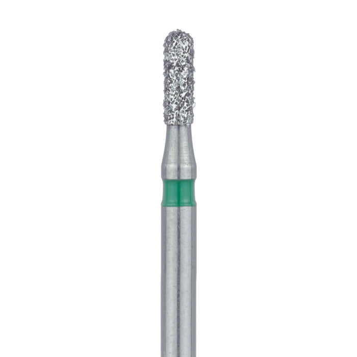 Round End Cylinder Diamond Bur, 1.4mm Ø, Coarse, FG - 838G-014-FG - Avtec Dental