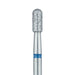 Long Round End Cylinder Diamond Bur, 2.7mm Ø, Medium, HP - 838L-027-HP - Avtec Dental