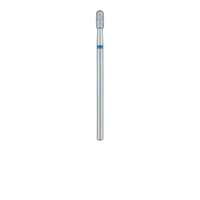 Long Round End Cylinder Diamond Bur, 2.7mm Ø, Medium, HP - 838L-027-HP - Avtec Dental