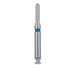 Long Round End Cylinder Diamond Bur, 1.6mm Ø, Medium, RA - 838L-016-RA - Avtec Dental