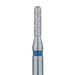 Long Round End Cylinder Diamond Bur, 1.6mm Ø, Medium, RA - 838L-016-RA - Avtec Dental