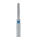 Long Round End Cylinder Diamond Bur, KS0, 1mm Ø, Medium, FG - 838L-010-FG - Avtec Dental