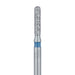 Long Round End Cylinder Diamond Bur, 1.4mm Ø, Medium, FG - 838L-014-FG - Avtec Dental