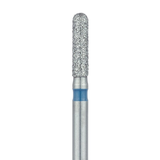 Long Round End Cylinder Diamond Bur, 1.6mm Ø, Medium, HP - 838L-016-HP - Avtec Dental
