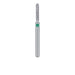 Long Round End Cylinder Diamond Bur, 1.2mm Ø, Coarse, FG - 838LG-012-FG - Avtec Dental