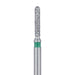 Long Round End Cylinder Diamond Bur, 1.2mm Ø, Coarse, FG - 838LG-012-FG - Avtec Dental