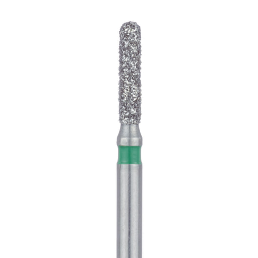 Long Round End Cylinder Diamond Bur, 1.4mm Ø, Coarse, FG - 838LG-014-FG - Avtec Dental
