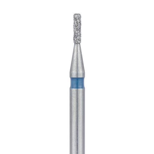Round Edge Cylinder Diamond Bur, 0.8mm Ø, Medium, FG - 840-008-FG - Avtec Dental