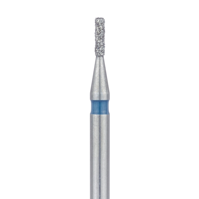 Round Edge Cylinder Diamond Bur, 0.8mm Ø, Medium, FG - 840-008-FG - Avtec Dental