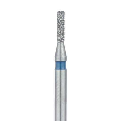 Round Edge Cylinder Diamond Bur, 1mm Ø, Medium, FG - 840-010-FG - Avtec Dental