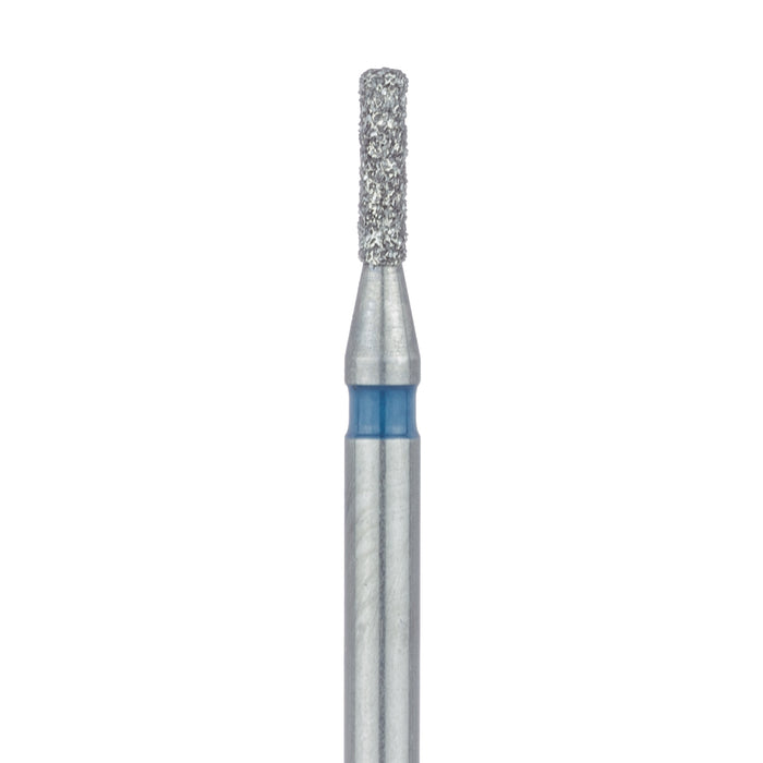 Round Edge Cylinder Diamond Bur, 1mm Ø, Medium, FG - 840-010-FG - Avtec Dental