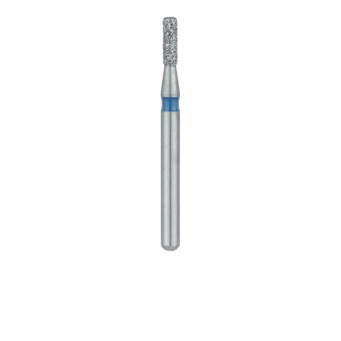 Round Edge Cylinder Diamond Bur, 1.2mm Ø, Medium, FG - 840-012-FG - Avtec Dental