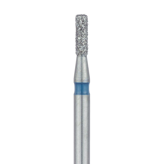 Round Edge Cylinder Diamond Bur, 1.2mm Ø, Medium, FG - 840-012-FG - Avtec Dental