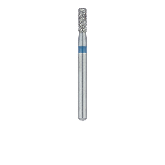 Round Edge Cylinder Diamond Bur, 1.4mm Ø, Medium, FG - 840-014-FG - Avtec Dental