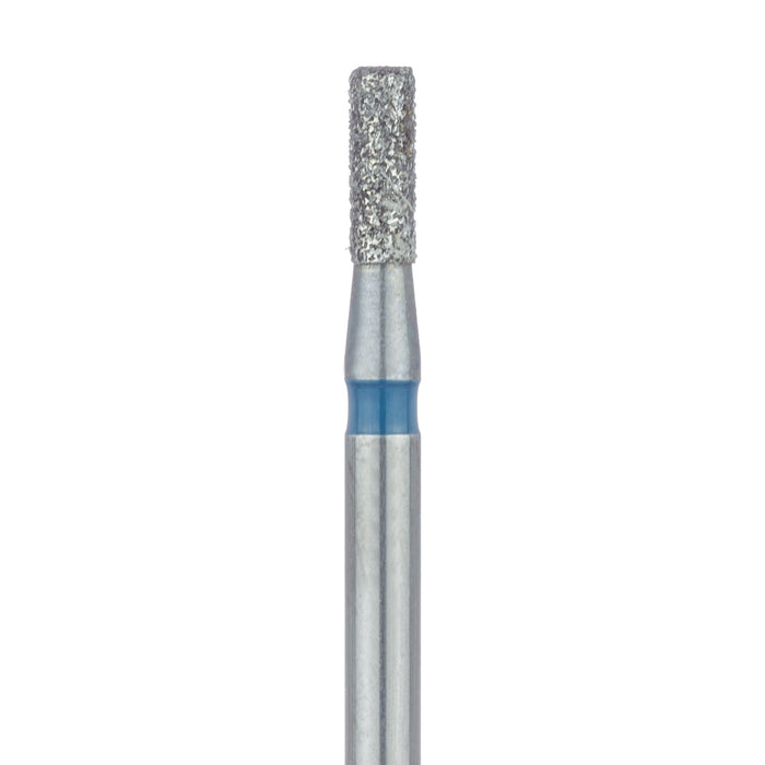 Round Edge Cylinder Diamond Bur, 1.4mm Ø, Medium, FG - 840-014-FG - Avtec Dental