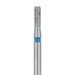 Round Edge Cylinder Diamond Bur, 1.4mm Ø, Medium, FG - 840-014-FG - Avtec Dental