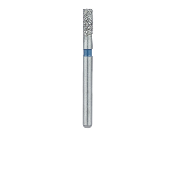 Round Edge Cylinder Diamond Bur, 1.6mm Ø, Medium, FG - 840-016-FG - Avtec Dental