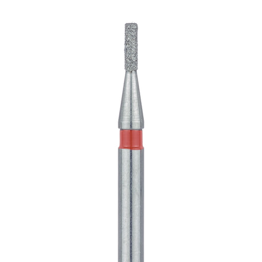 Round Edge Cylinder Diamond Bur, 0.8mm Ø, Fine, FG - 840F-008-FG - Avtec Dental
