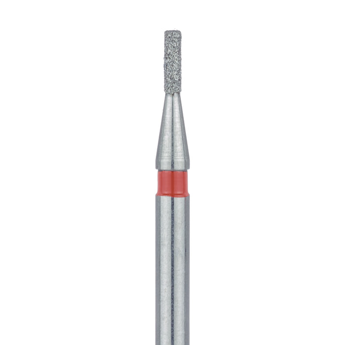 Round Edge Cylinder Diamond Bur, 0.8mm Ø, Fine, FG - 840F-008-FG - Avtec Dental