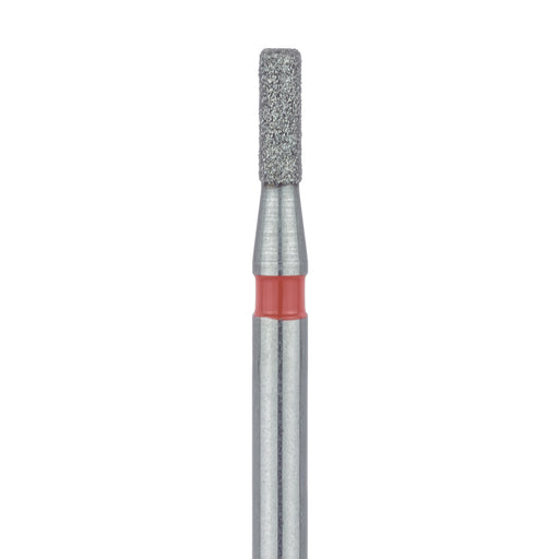 Round Edge Cylinder Diamond Bur, 1.2mm Ø, Fine, FG - 840F-012-FG - Avtec Dental