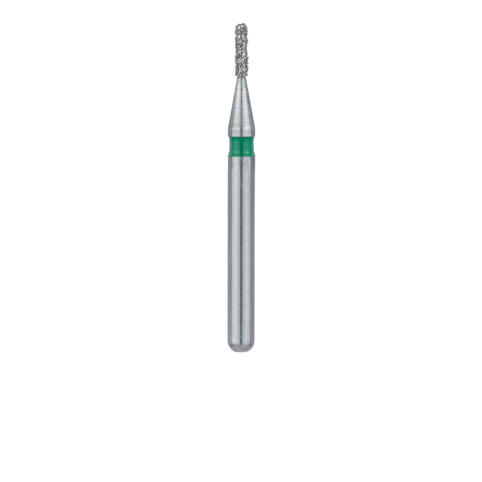 Round Edge Cylinder Diamond Bur, 0.8mm Ø, Coarse, FG - 840G-008-FG - Avtec Dental