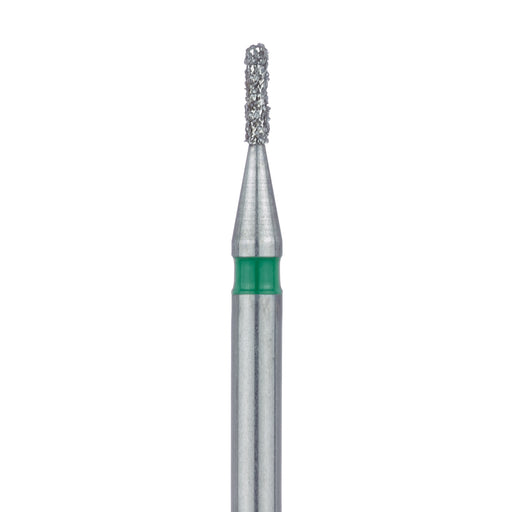 Round Edge Cylinder Diamond Bur, 0.8mm Ø, Coarse, FG - 840G-008-FG - Avtec Dental
