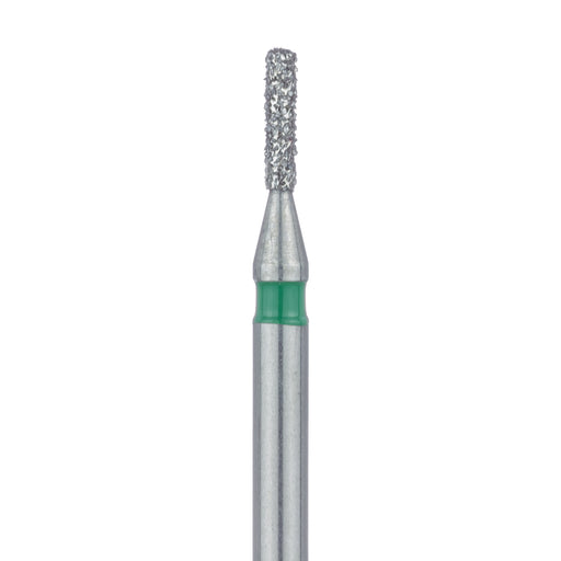 Round Edge Cylinder Diamond Bur, 1mm Ø, Coarse, FG - 840G-010-FG - Avtec Dental