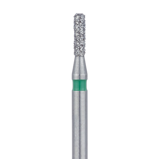 Round Edge Cylinder Diamond Bur, 1.2mm Ø, Coarse, FG - 840G-012-FG - Avtec Dental