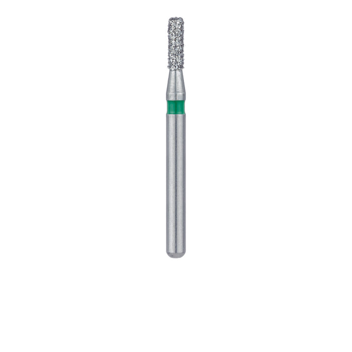 Round Edge Cylinder Diamond Bur, 1.4mm Ø, Coarse, FG - 840G-014-FG - Avtec Dental