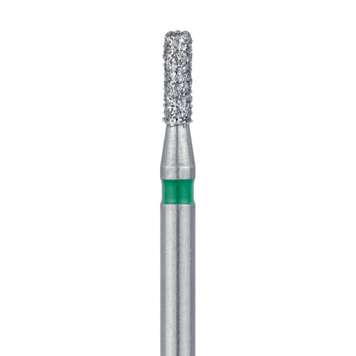 Round Edge Cylinder Diamond Bur, 1.4mm Ø, Coarse, FG - 840G-014-FG - Avtec Dental