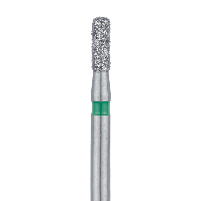 Round Edge Cylinder Diamond Bur, 1.6mm Ø, Coarse, FG - 840G-016-FG - Avtec Dental