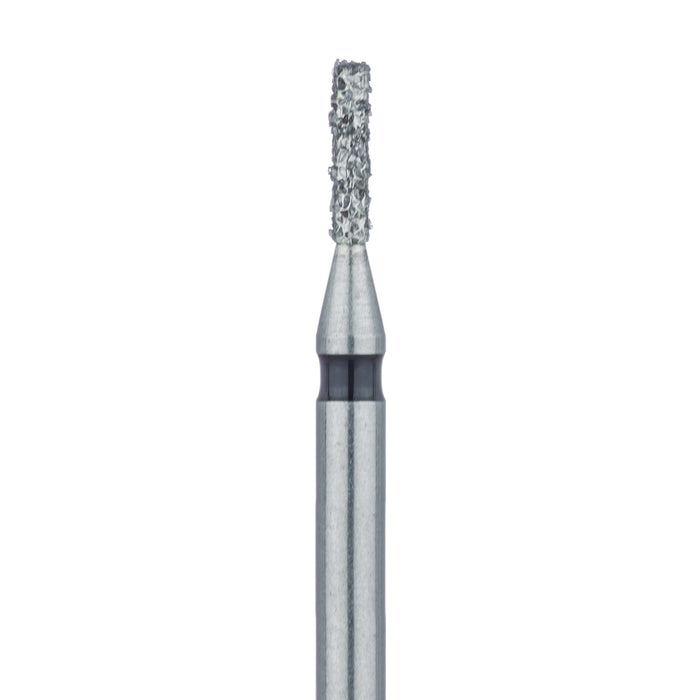 Round Edge Cylinder Diamond Bur, 1mm Ø, Super Coarse, FG - 840H-010-FG - Avtec Dental