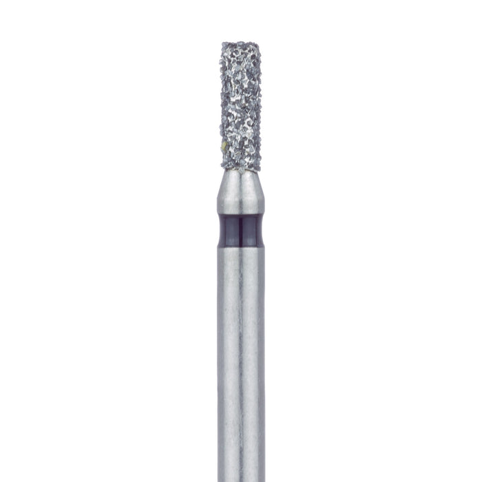 Round Edge Cylinder Diamond Bur, 1.4mm Ø, Super Coarse, FG - 840H-014-FG - Avtec Dental
