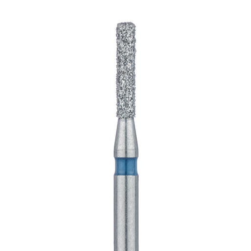 Round Edge Long Cylinder Diamond Bur, 1.2mm Ø, Medium, FG - 841-012-FG - Avtec Dental