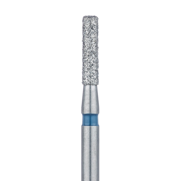Round Edge Long Cylinder Diamond Bur, 1.4mm Ø, Medium, FG - 841-014-FG - Avtec Dental