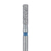 Round Edge Long Cylinder Diamond Bur, 1.6mm Ø, Medium, FG - 841-016-FG - Avtec Dental