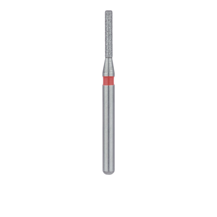 Round Edge Long Cylinder Diamond Bur, 1.0mm Ø, Fine, FG - 841F-010-FG - Avtec Dental