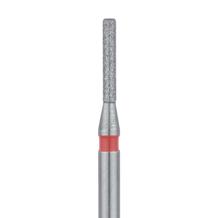 Round Edge Long Cylinder Diamond Bur, 1.0mm Ø, Fine, FG - 841F-010-FG - Avtec Dental