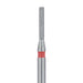 Round Edge Long Cylinder Diamond Bur, 1.0mm Ø, Fine, FG - 841F-010-FG - Avtec Dental