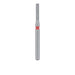 Round Edge Long Cylinder Diamond Bur, 1.2mm Ø, Fine, FG - 841F-012-FG - Avtec Dental