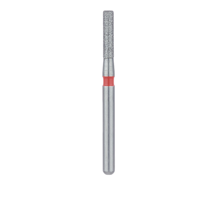 Round Edge Long Cylinder Diamond Bur, 1.4mm Ø, Fine, FG - 841F-014-FG - Avtec Dental