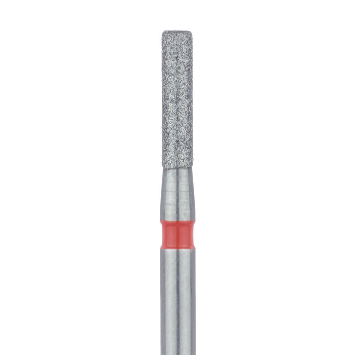Round Edge Long Cylinder Diamond Bur, 1.4mm Ø, Fine, FG - 841F-014-FG - Avtec Dental