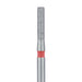 Round Edge Long Cylinder Diamond Bur, 1.4mm Ø, Fine, FG - 841F-014-FG - Avtec Dental