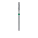 Round Edge Long Cylinder Diamond Bur, 1.2mm Ø, Coarse, FG - 841G-012-FG - Avtec Dental