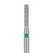 Round Edge Long Cylinder Diamond Bur, 1.4mm Ø, Coarse, FG - 841G-014-FG - Avtec Dental